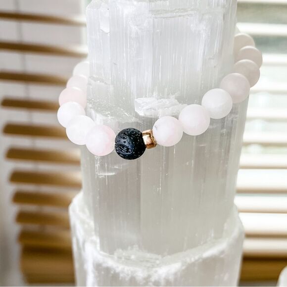 Rose Quartz Bracelet - Picture 2 of 2